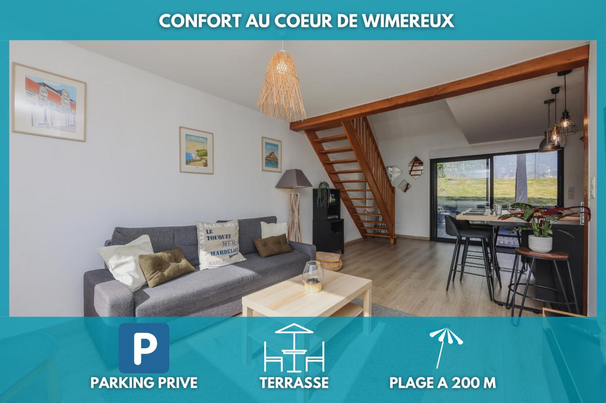 La Marine, Maison En Plein Coeur De Wimereux Exteriér fotografie